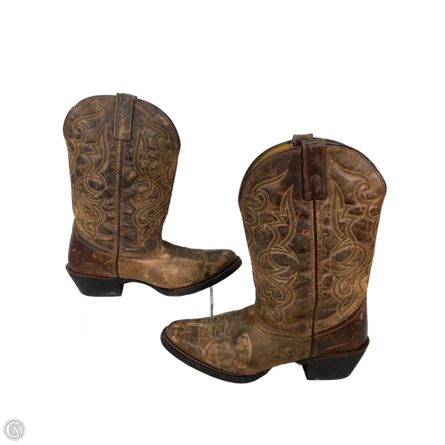 Boots Western By Laredo In Brown, Size: 10