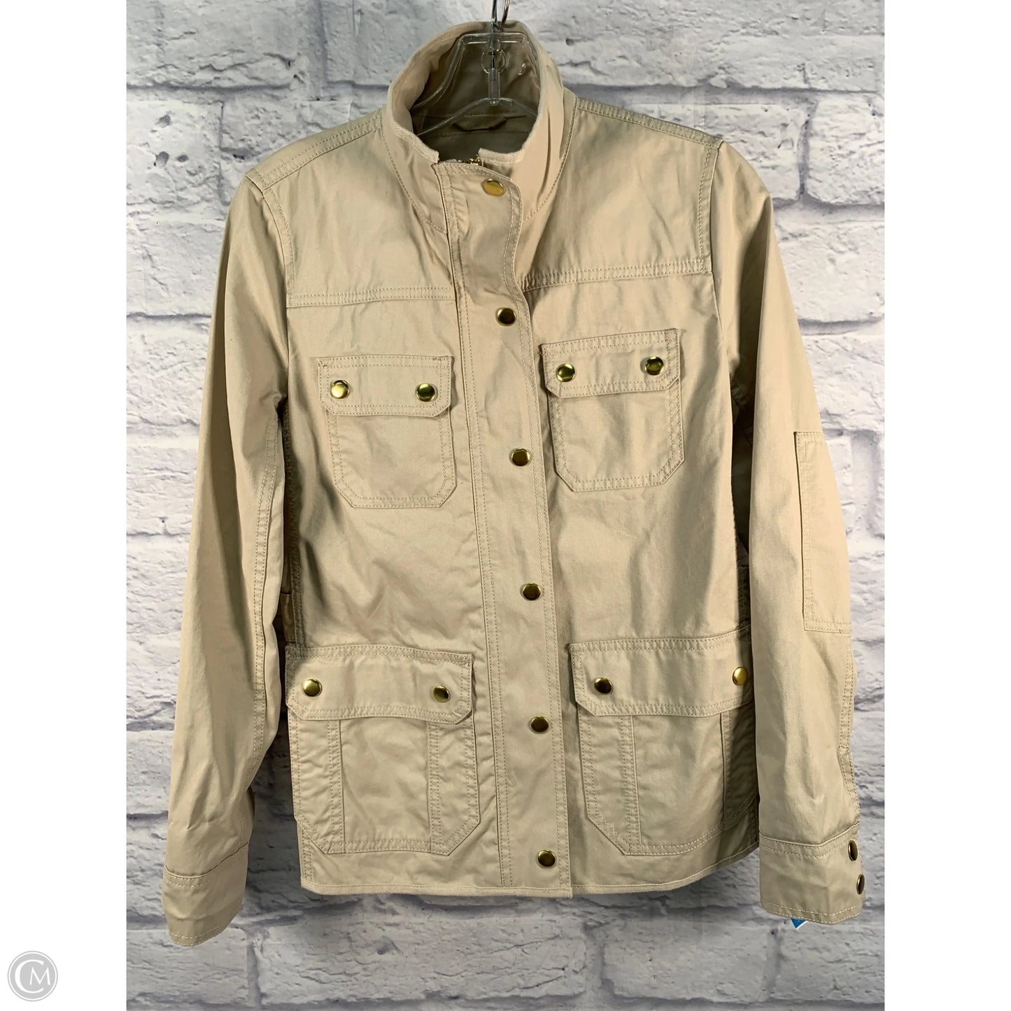Jacket Utility By J. Crew In Tan, Size: Xs
