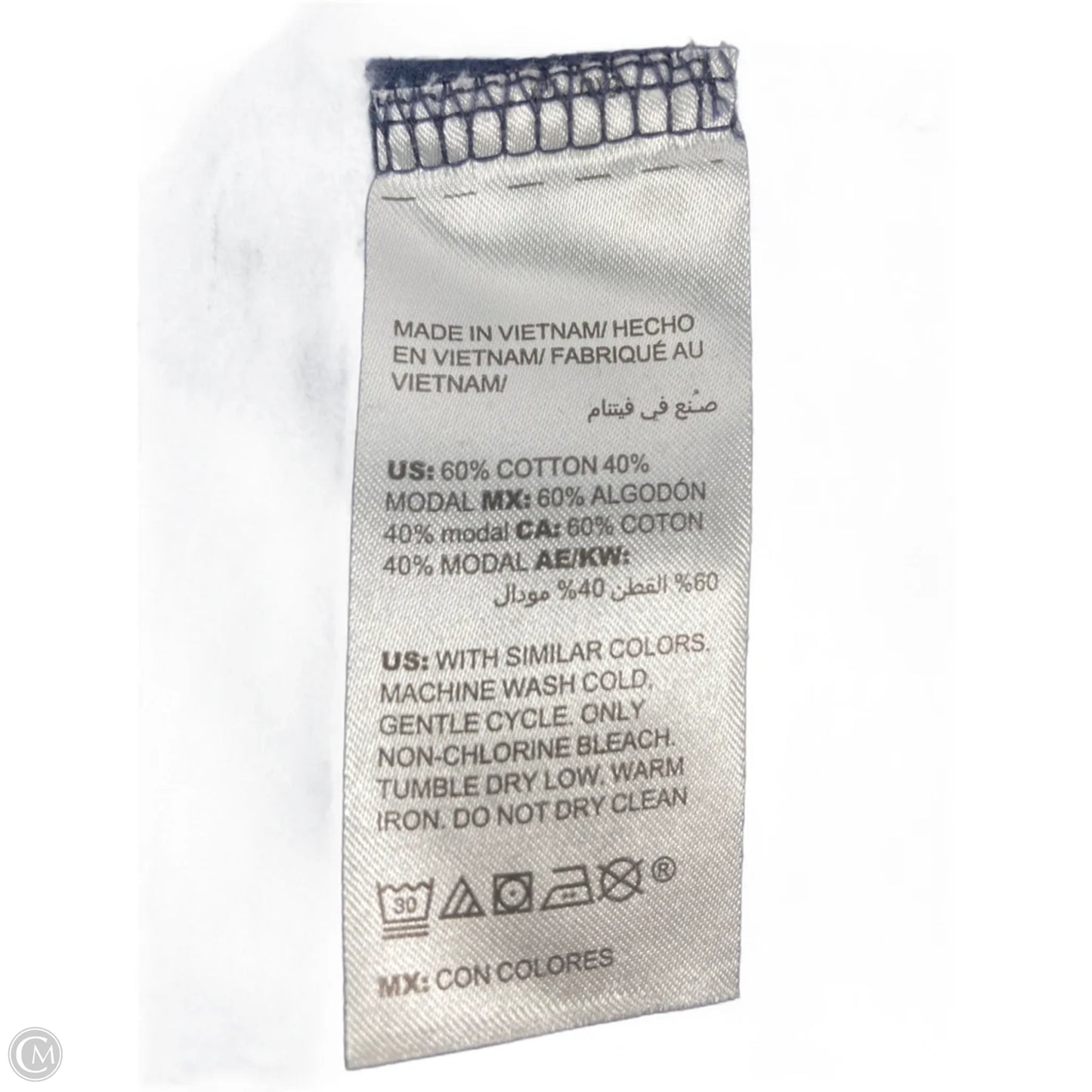 Top 3/4 Sleeve By Chicos In Blue, Size: Xxl