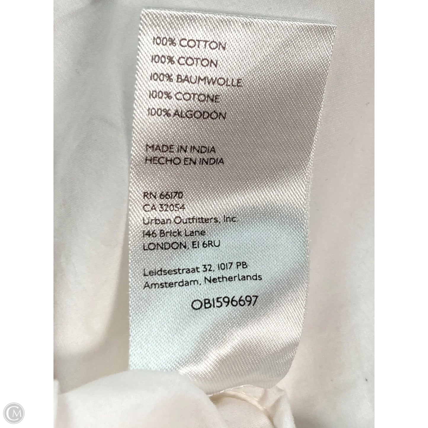 Top Long Sleeve By Maeve In White, Size: L