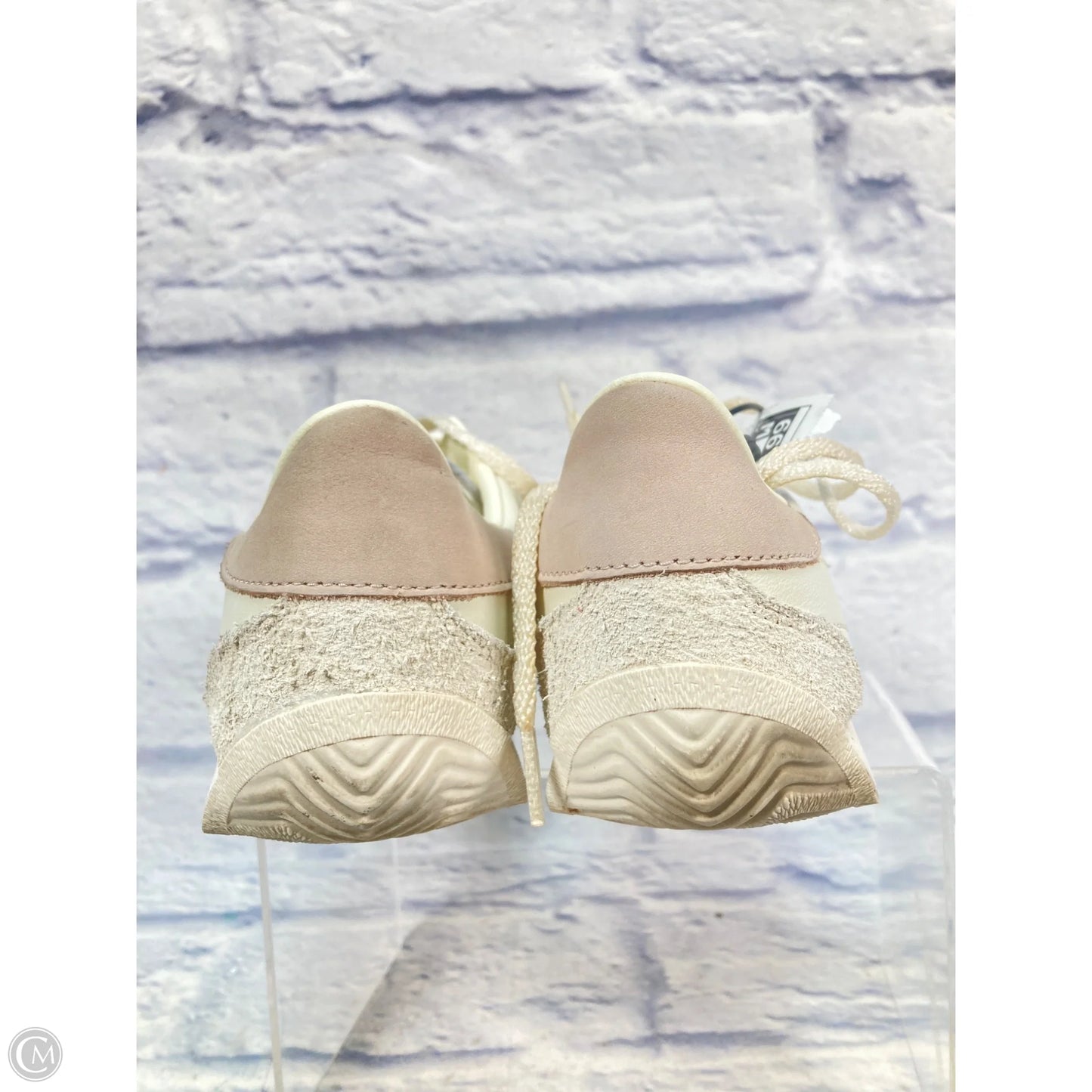 Shoes Sneakers By Adidas In Cream & Pink, Size: 7