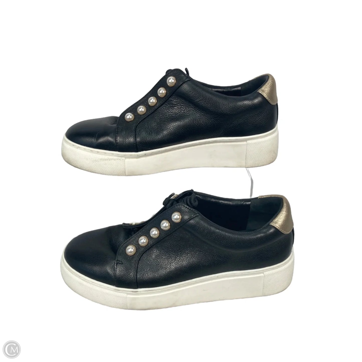 Shoes Sneakers By Alex Marie In Black, Size: 8.5