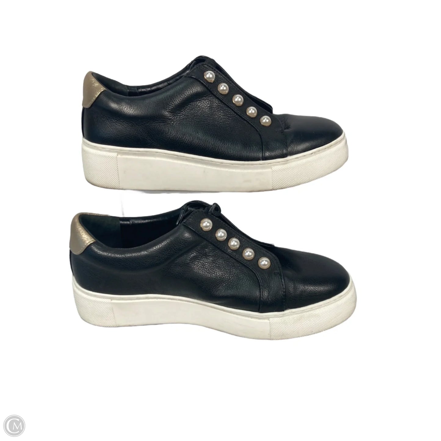 Shoes Sneakers By Alex Marie In Black, Size: 8.5