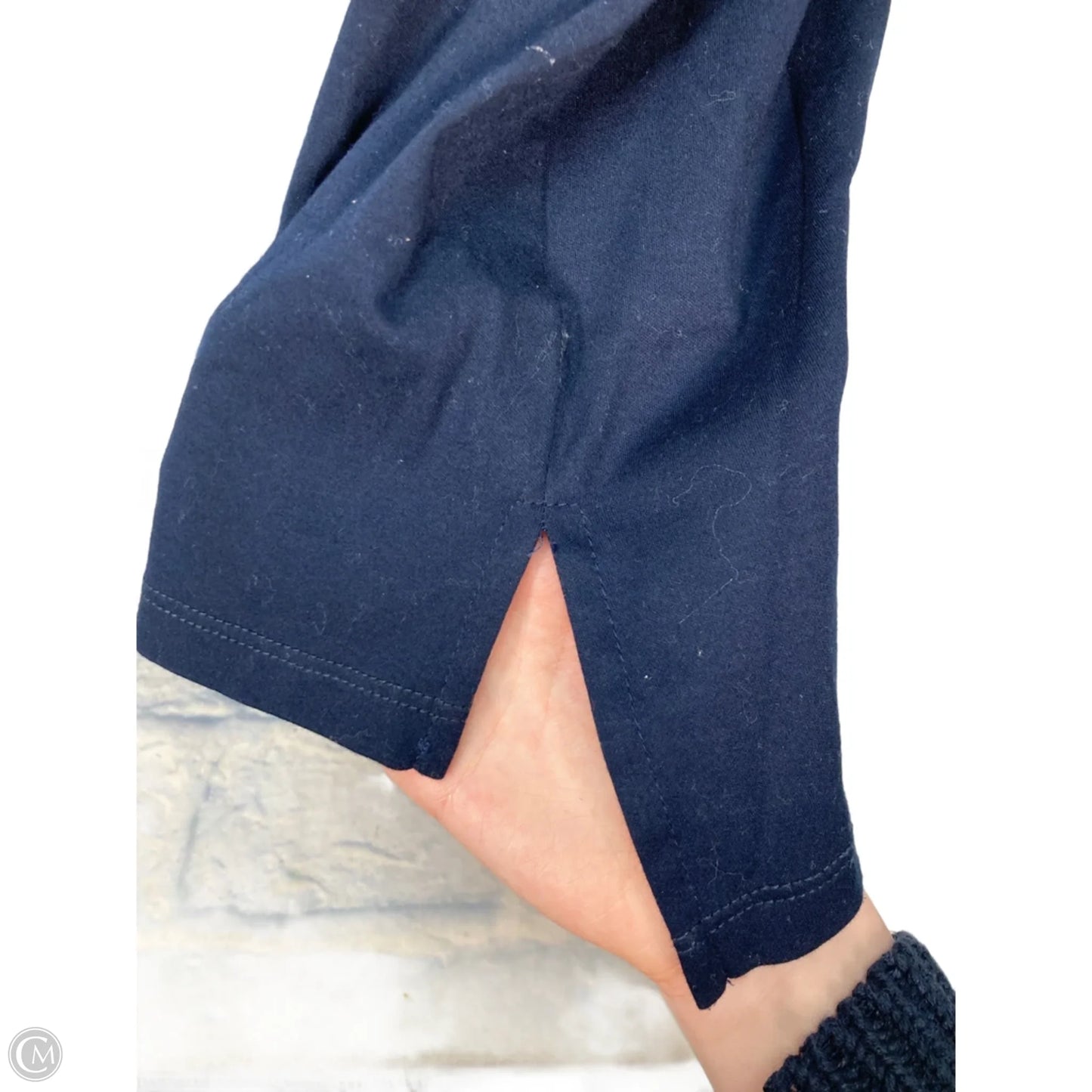 Top Short Sleeve By Postmark In Blue, Size: L