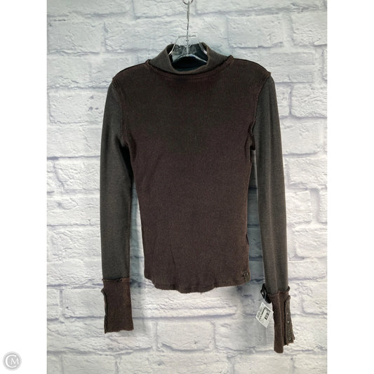 Top Long Sleeve By We The Free In Brown, Size: S