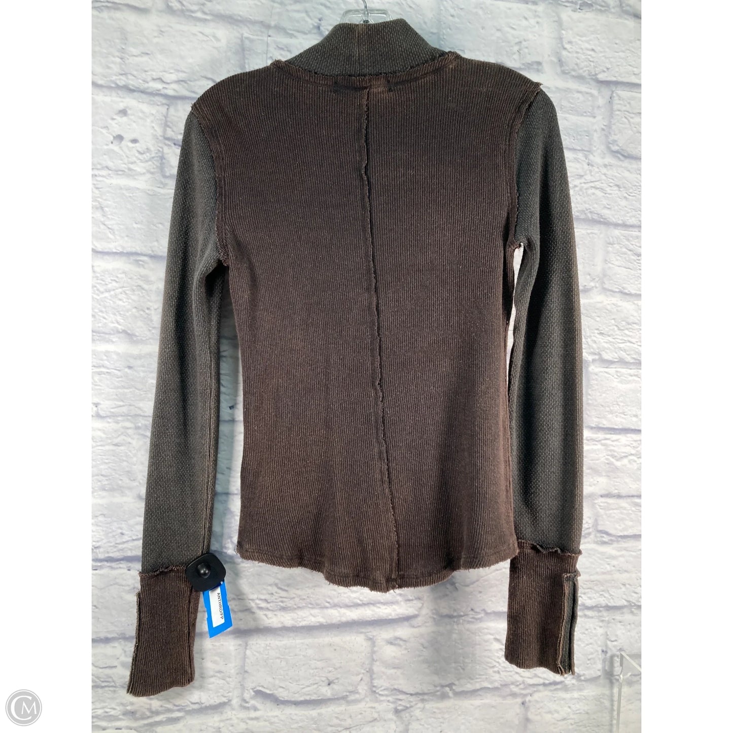 Top Long Sleeve By We The Free In Brown, Size: S