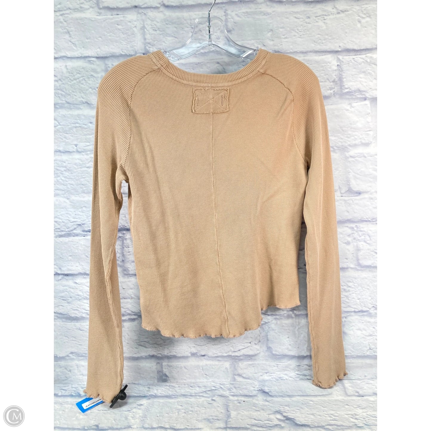 Top Long Sleeve By We The Free In Brown, Size: M