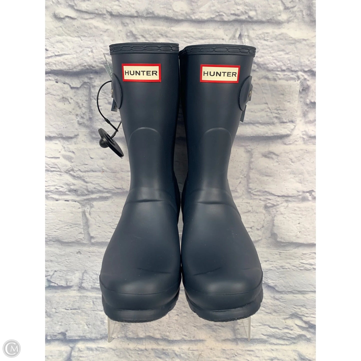 Boots Rain By Hunter In Blue, Size: 7