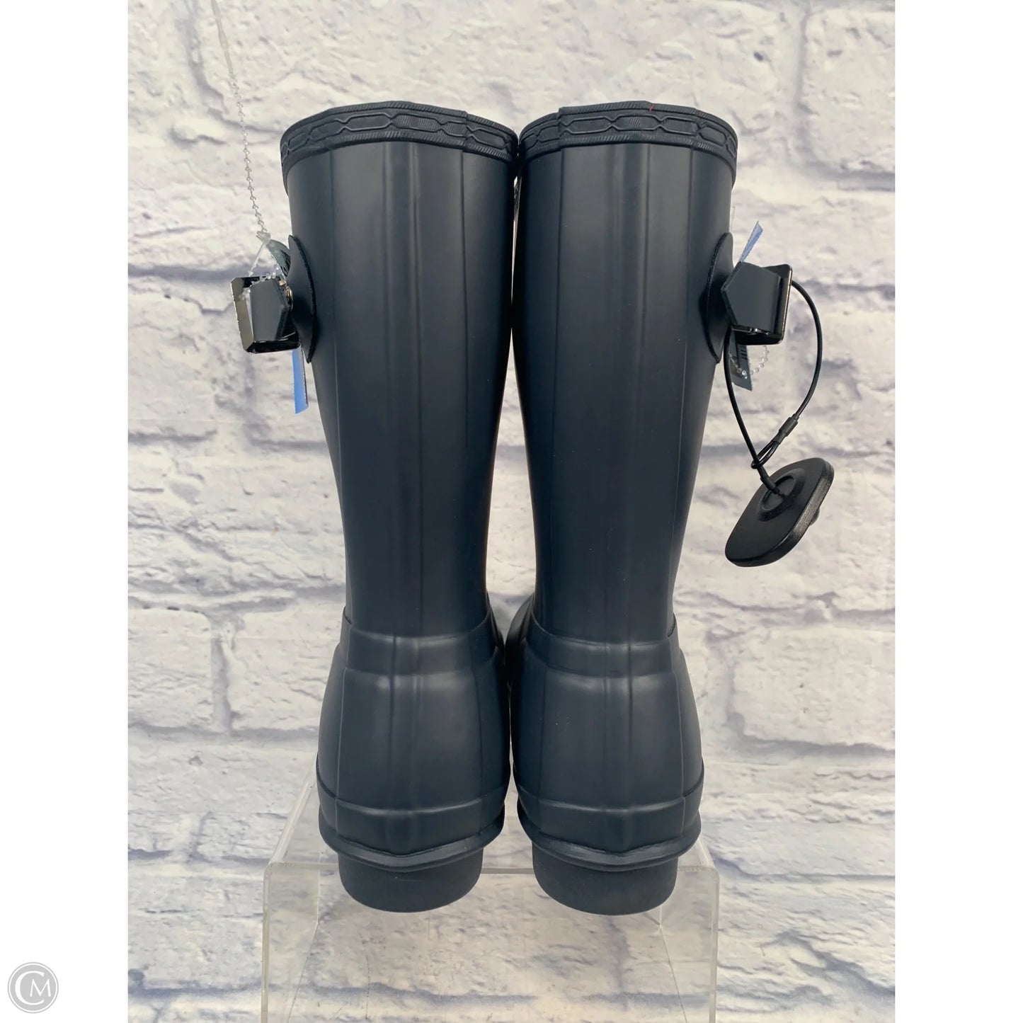 Boots Rain By Hunter In Blue, Size: 7