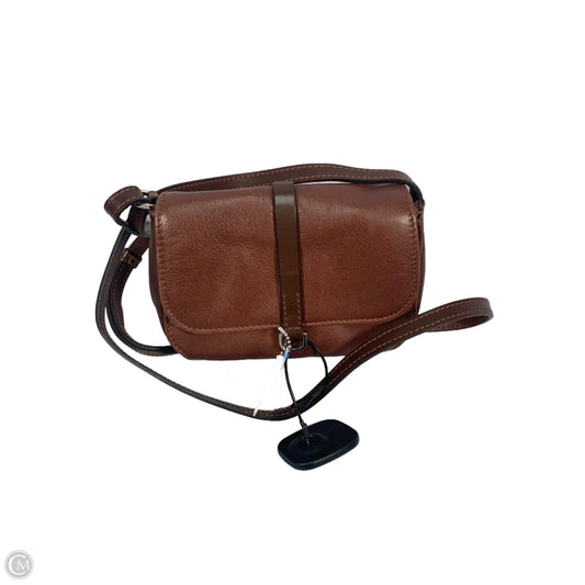 Crossbody Leather By Clothes Mentor, Size: Small