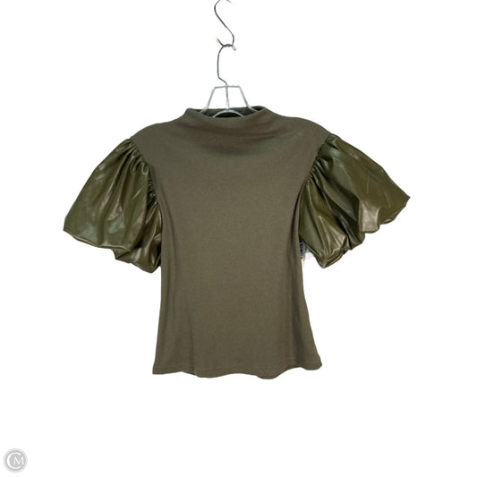 Top Short Sleeve By Entro In Green, Size: S