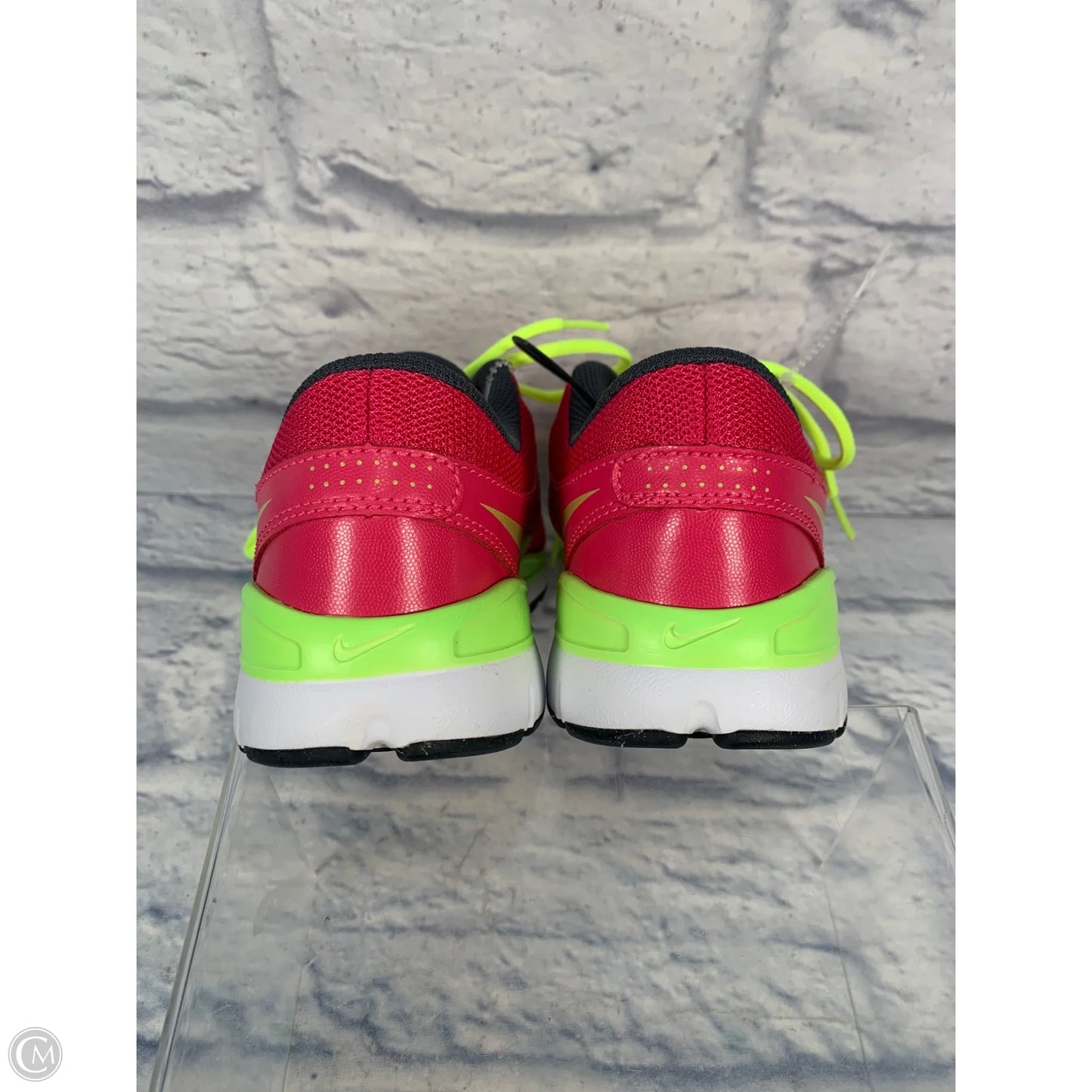 Shoes Athletic By Nike In Green & Pink, Size: 7
