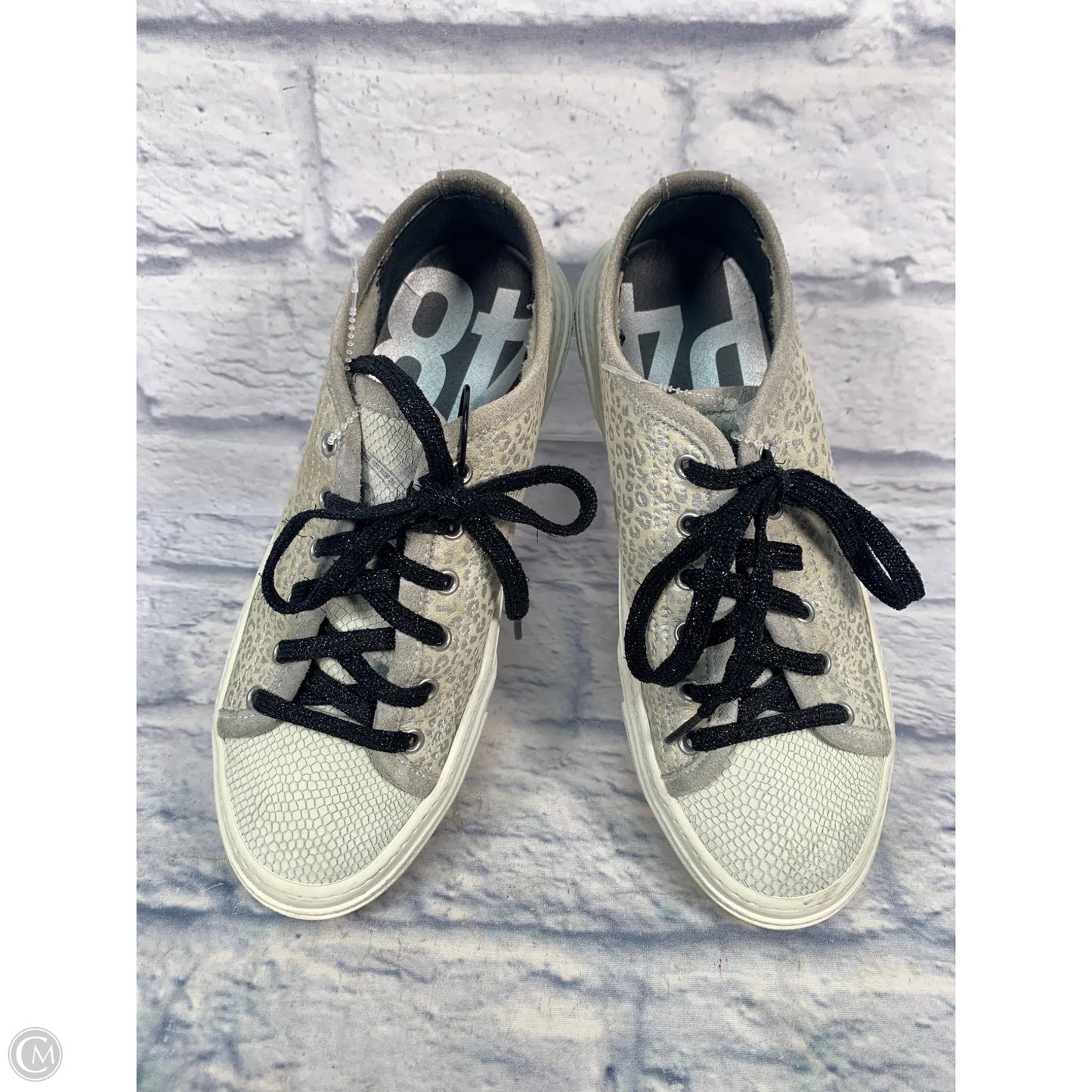 Shoes Sneakers By P448 In Grey, Size: 8.5