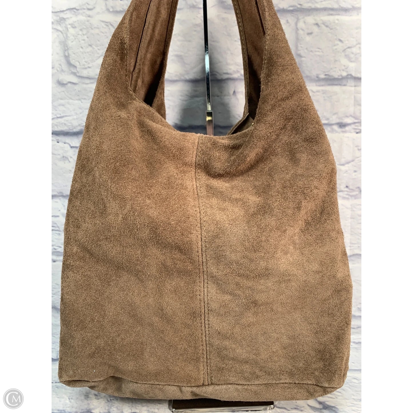 Tote Leather By Clothes Mentor, Size: Large