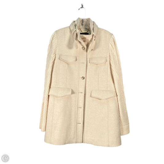 Coat Wool By Elie Tahari In Tan, Size: S