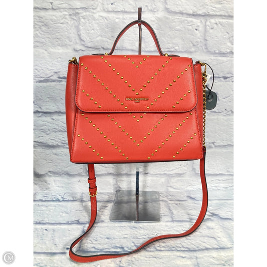Handbag Designer By Karl Lagerfeld, Size: Medium