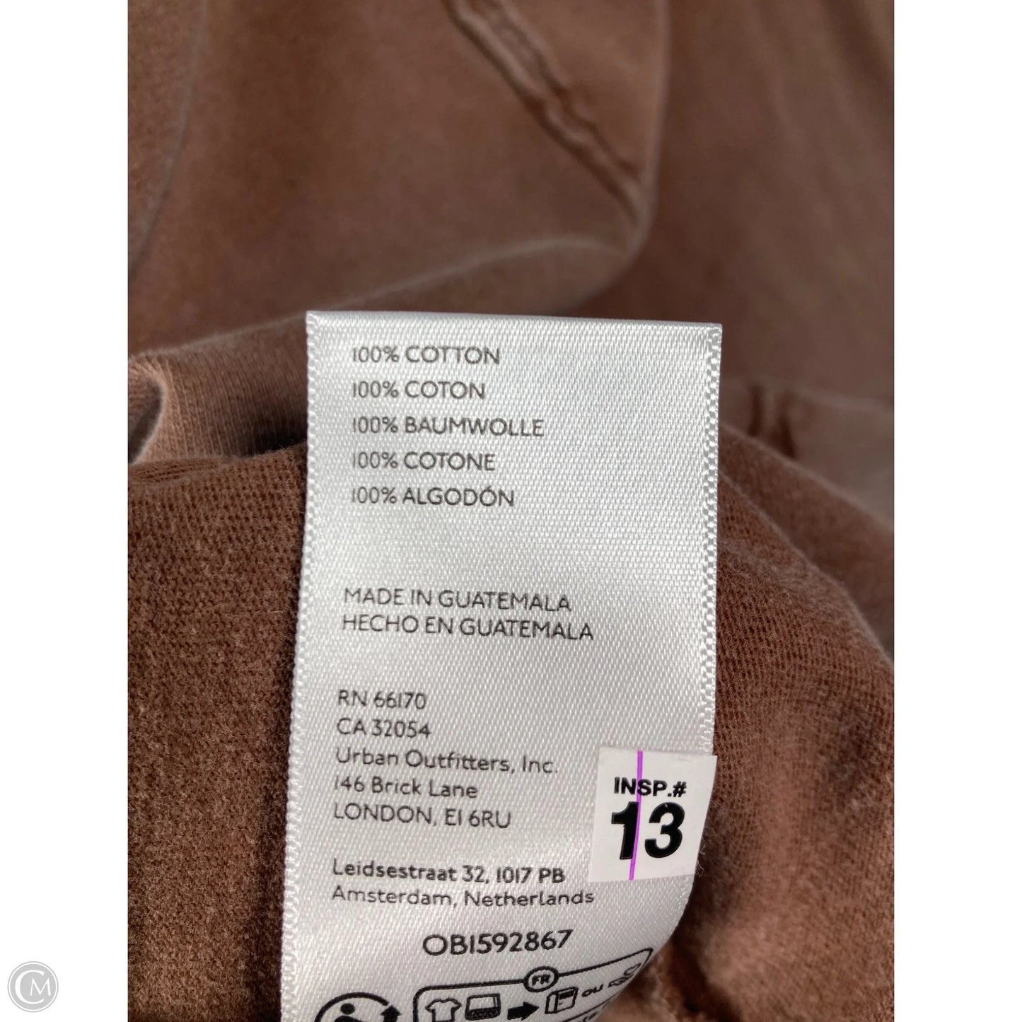 Top Long Sleeve By We The Free In Bronze, Size: M