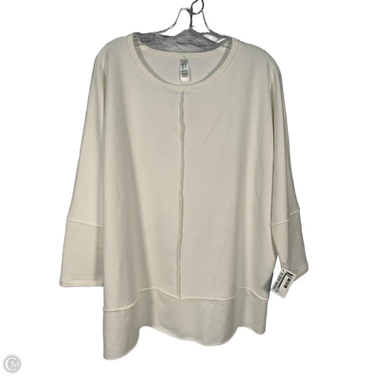 Top Long Sleeve By Spanx In White, Size: M