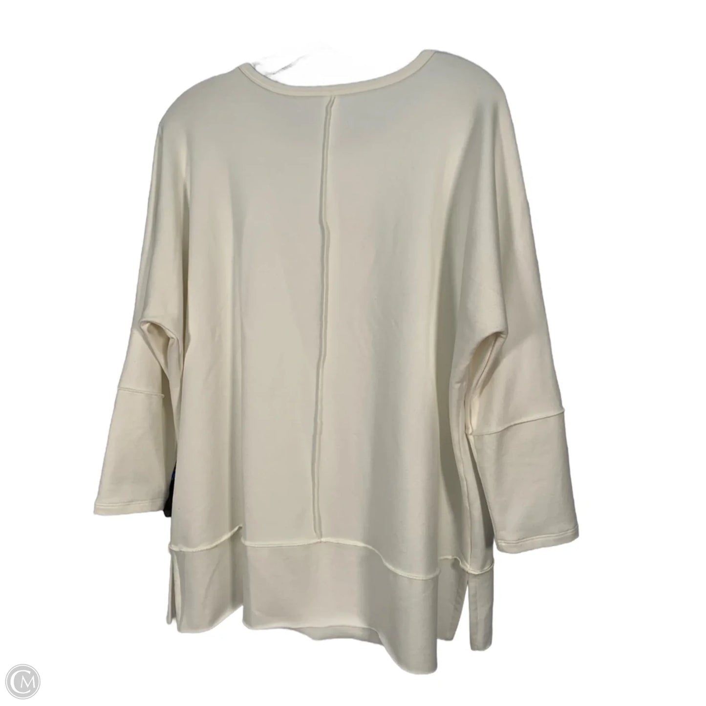 Top Long Sleeve By Spanx In White, Size: M