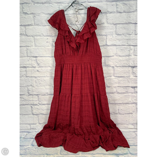 Dress Party Long By Arula In Red, Size: 2x