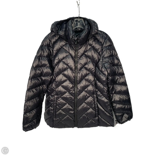 Jacket Puffer & Quilted By London Fog In Black, Size: M