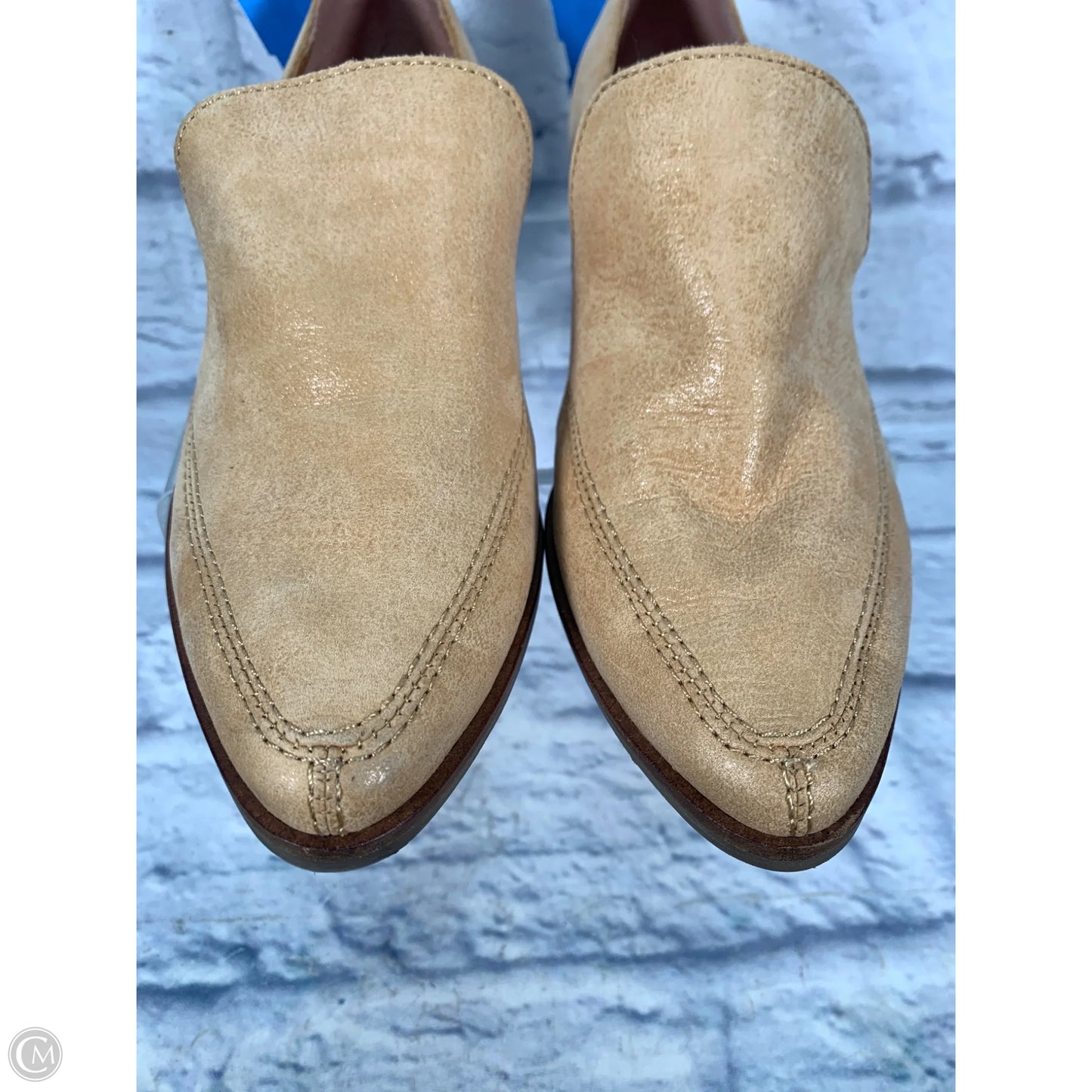 Boots Ankle Heels By Lucky Brand In Tan, Size: 6.5