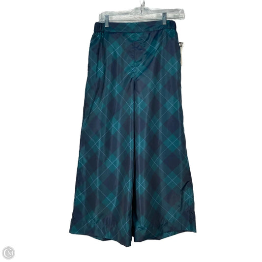 Pants Wide Leg By Maeve In Blue & Green, Size: 4
