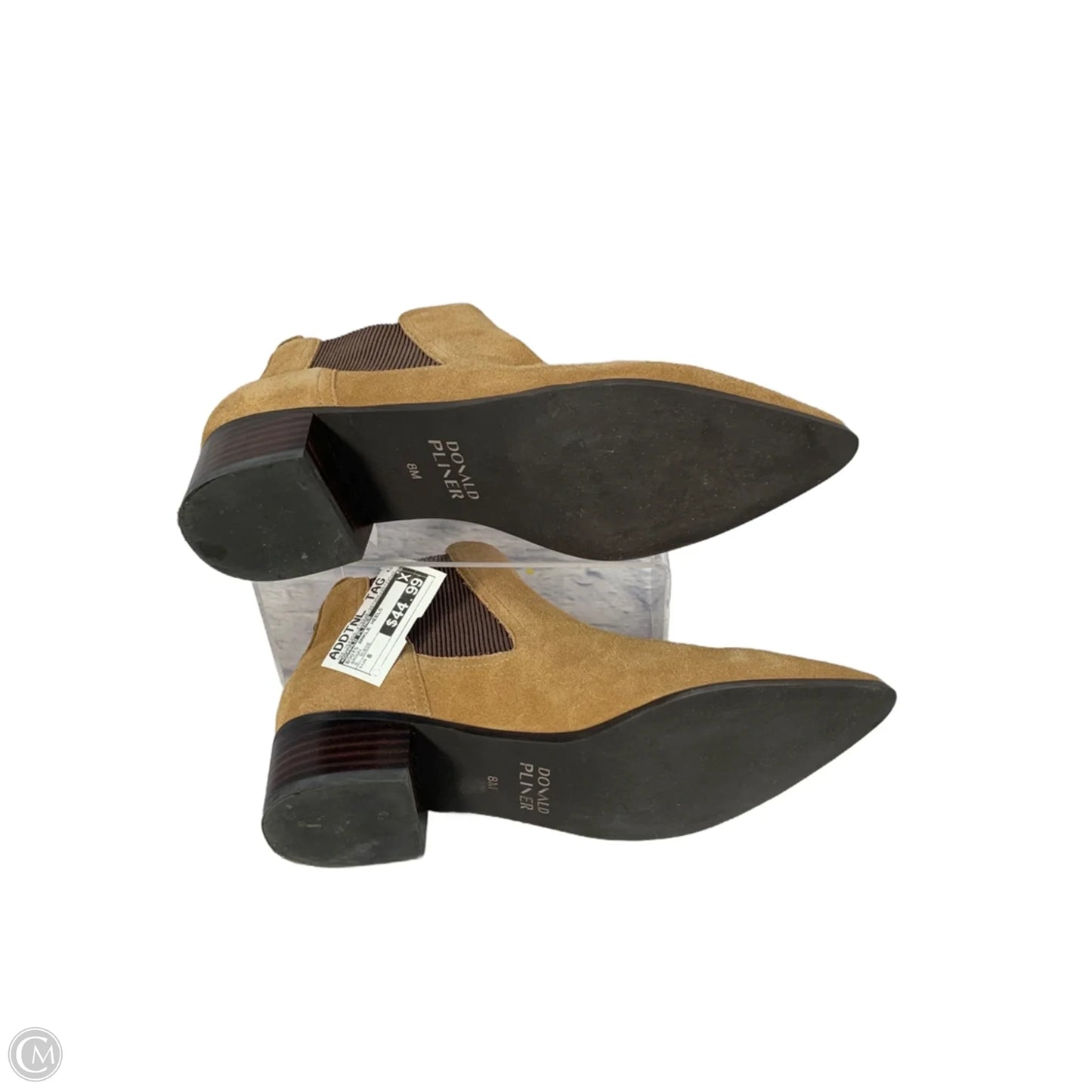 Boots Ankle Heels By Donald Pliner In Brown, Size: 8