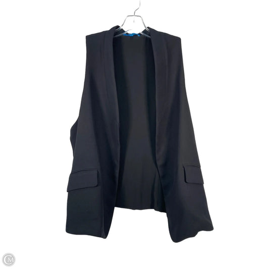 Vest Designer By Derek Lam In Black, Size: Xl