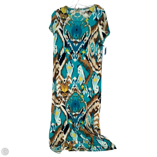 Dress Casual Maxi By Chicos In Multi-colored, Size: M