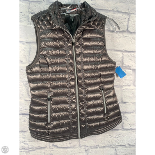 Vest Puffer & Quilted By Tommy Hilfiger In Grey, Size: M