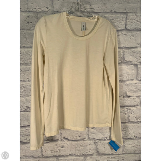 Top Long Sleeve Basic By Varley In Cream, Size: Xs