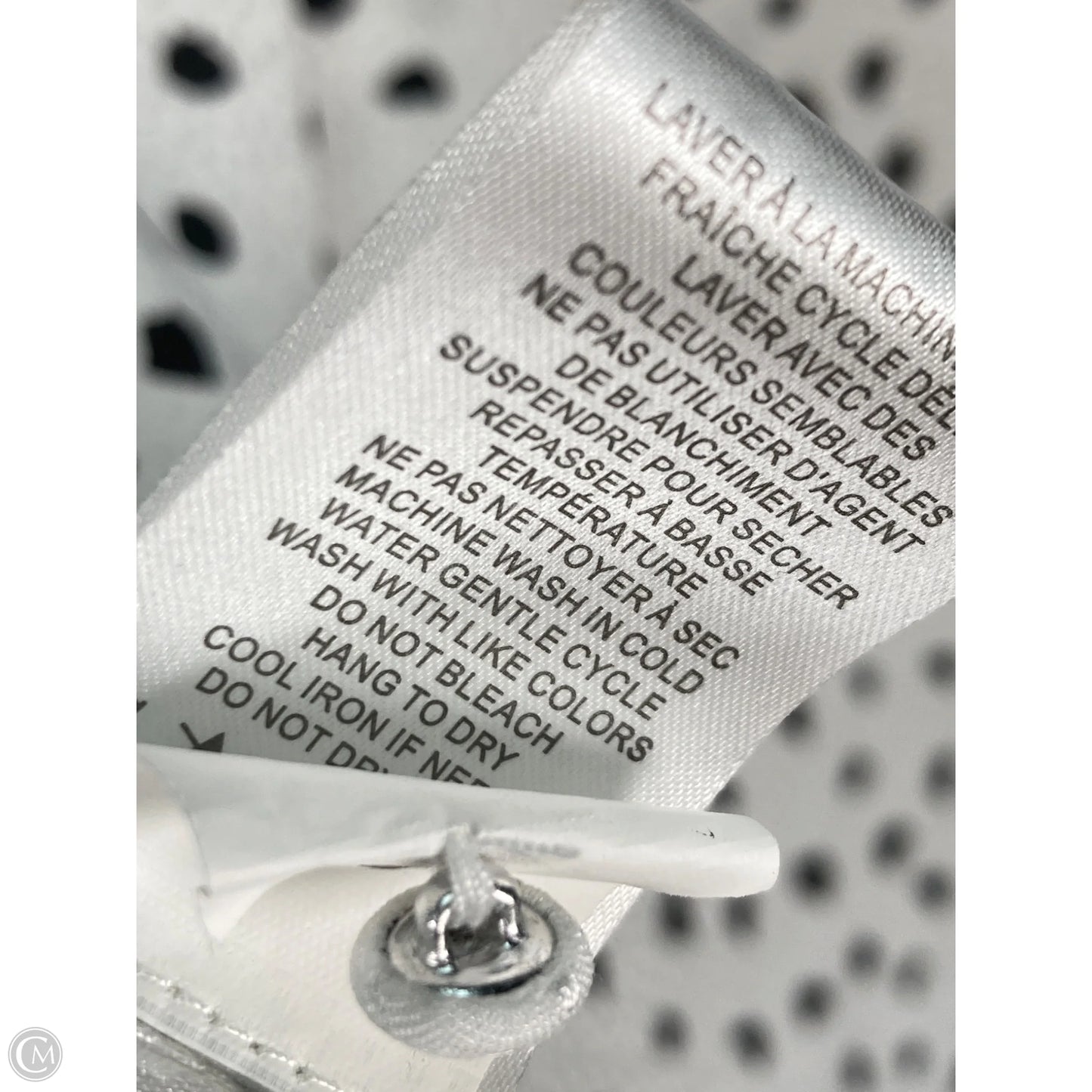 Blouse Long Sleeve By Rachel Zoe In Black & White, Size: M