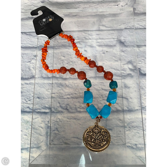 Necklace Statement By Barse