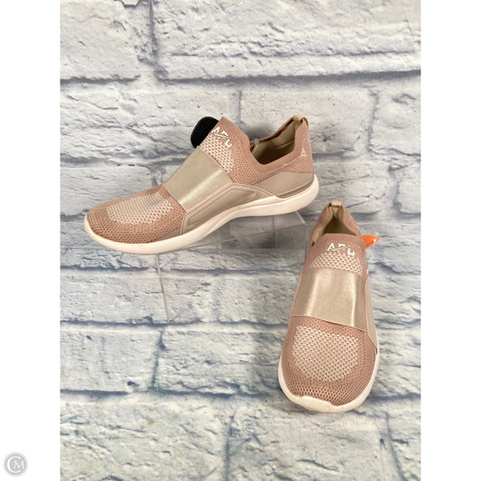 Shoes Designer By Apl In Pink, Size: 10
