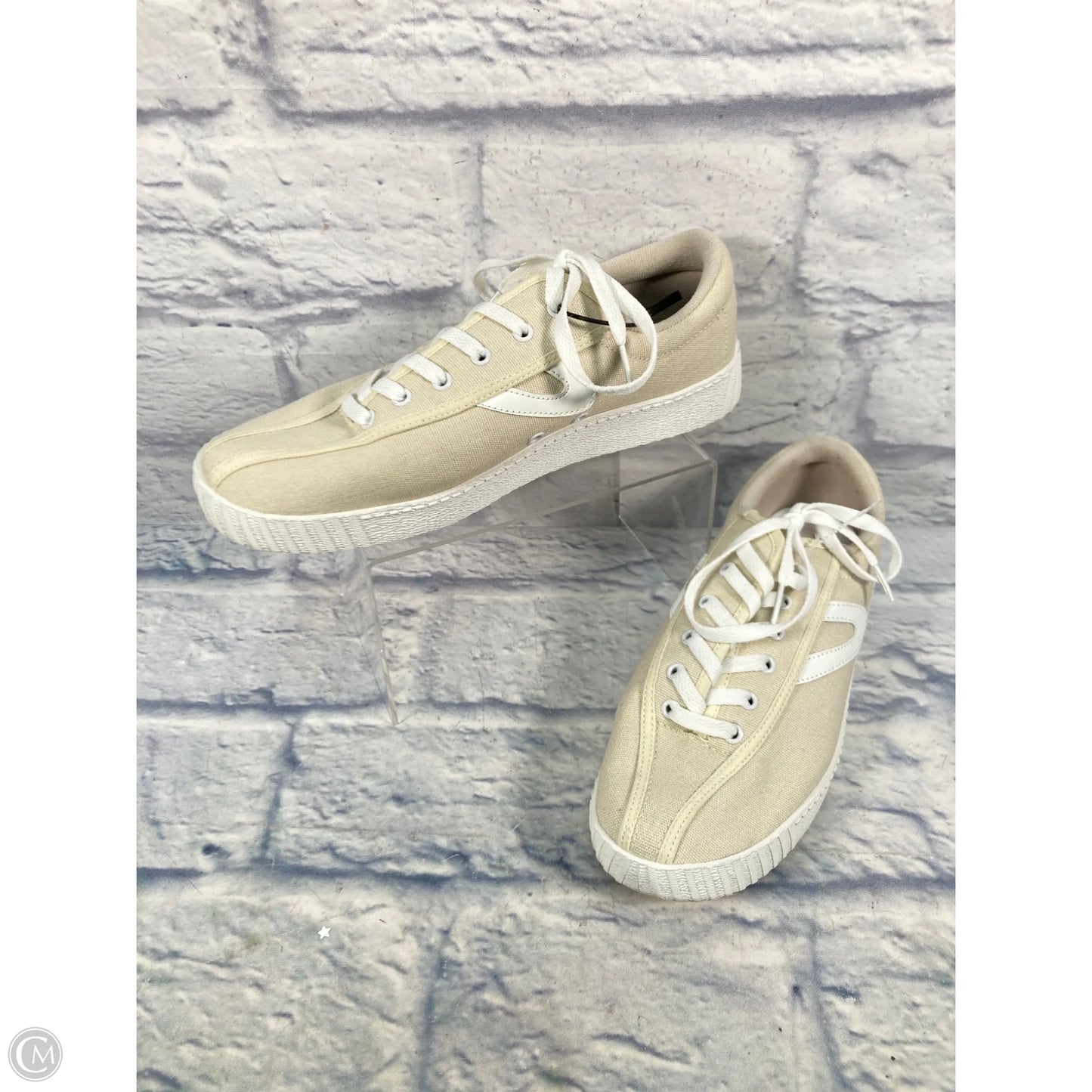 Shoes Sneakers By Tretorn In Cream, Size: 9