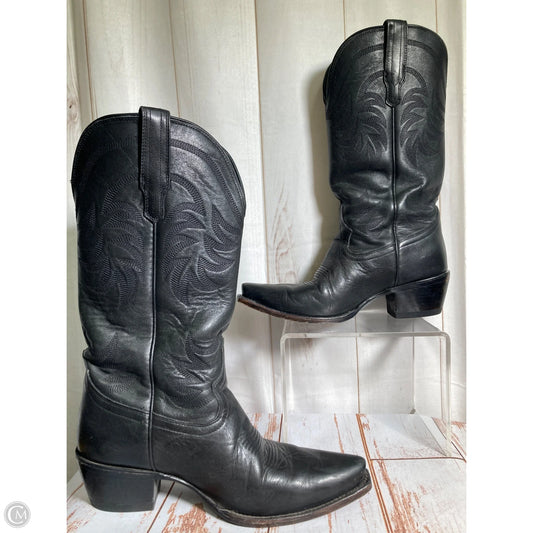 Boots Western By Clothes Mentor In Black, Size: 11