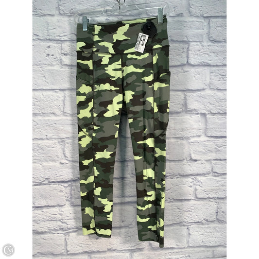 Athletic Leggings Capris By Lululemon In Camouflage Print, Size: S