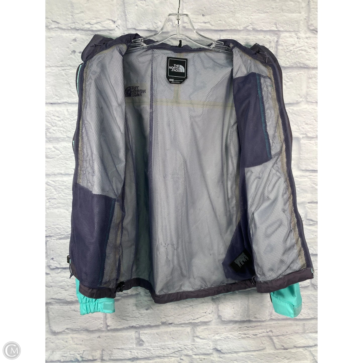 Jacket Windbreaker By The North Face In Blue, Size: S