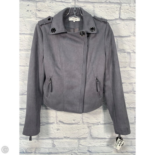 Jacket Moto By John + Jenn In Grey, Size: S