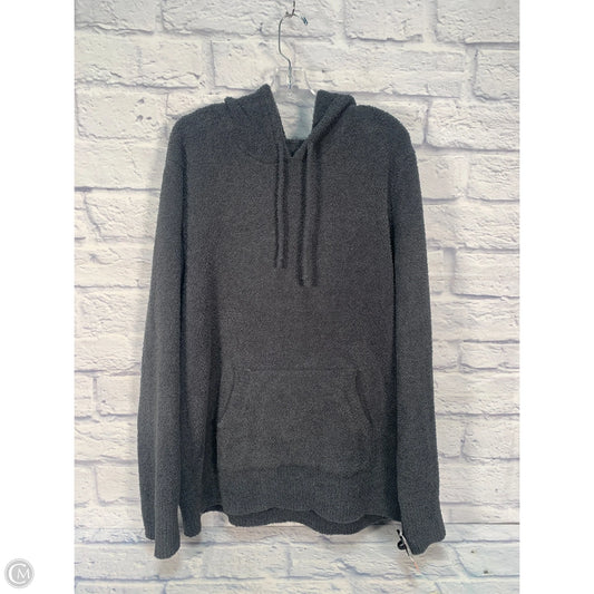 Sweatshirt Hoodie By Barefoot Dreams In Grey, Size: Xl