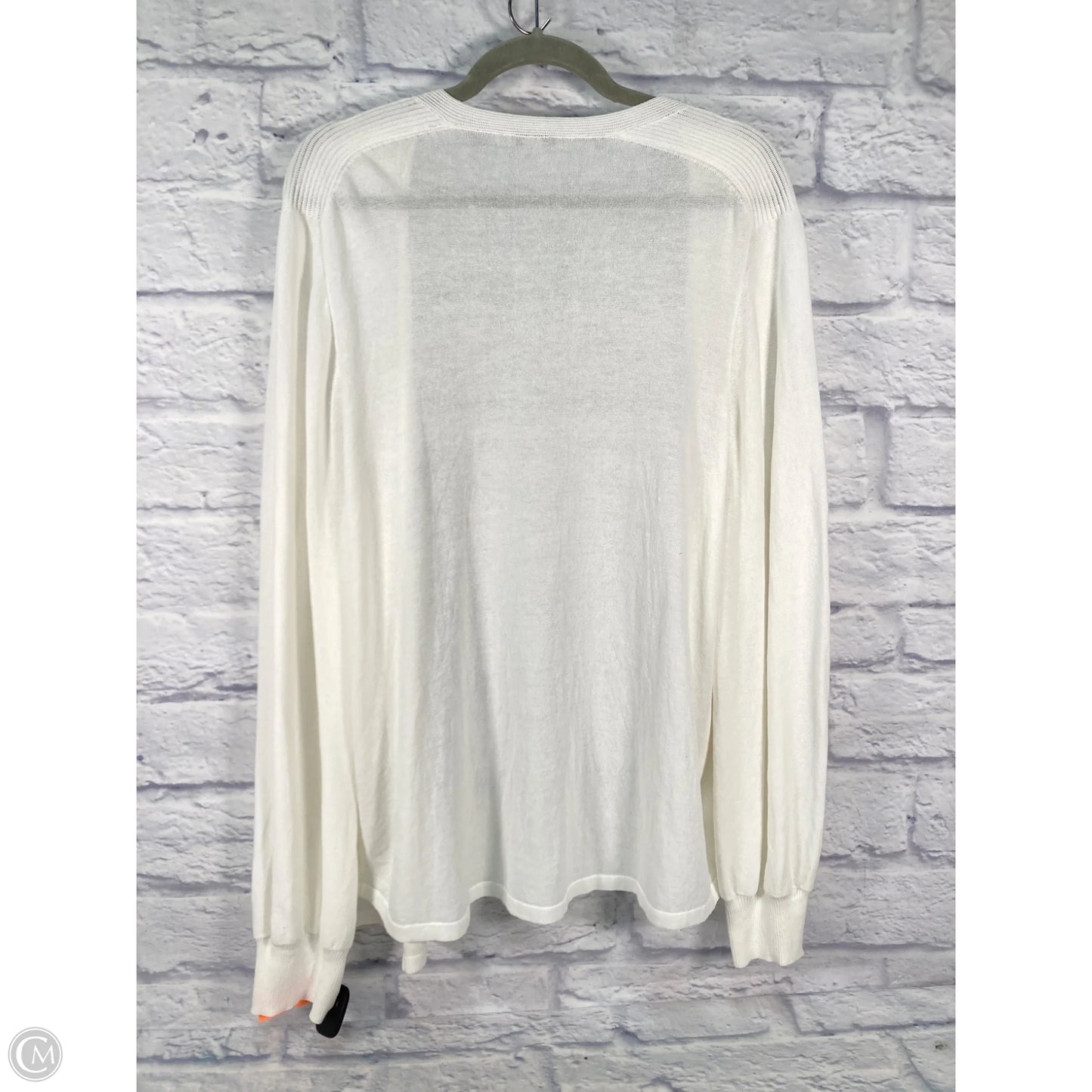 Cardigan By Chicos In White, Size: Xl