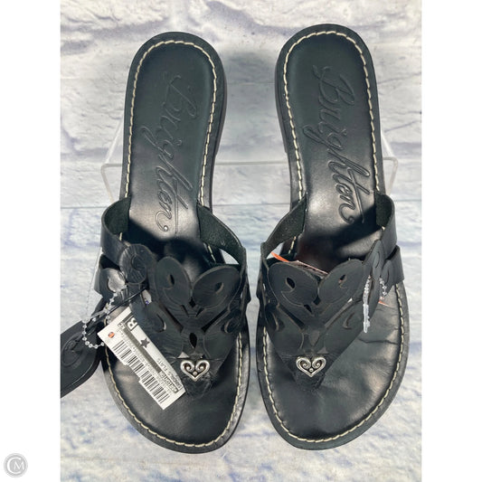 Sandals Flats By Brighton In Black, Size: 7.5