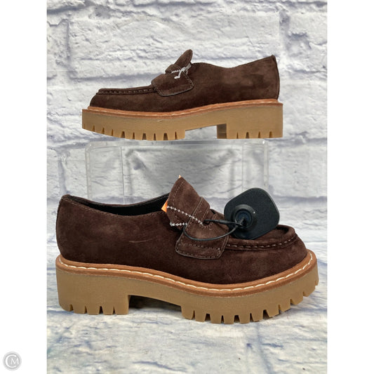 Shoes Heels Block By Marc Fisher In Brown, Size: 5