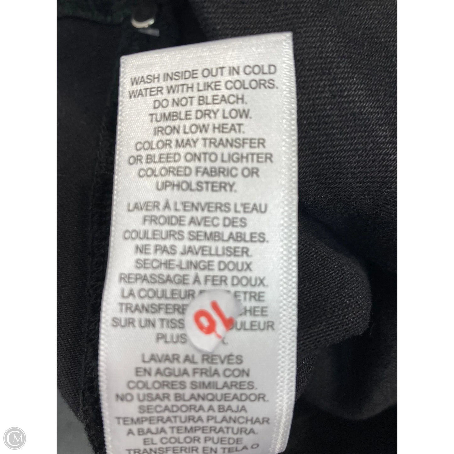 Jeans Flared By Frame In Black Denim, Size: 10
