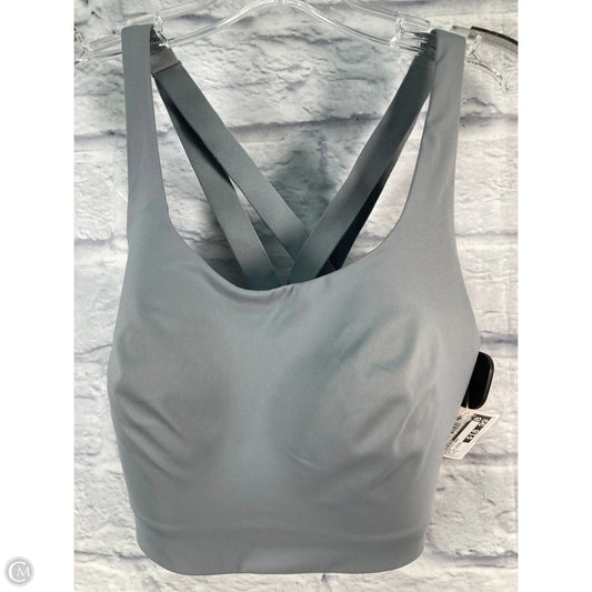 Athletic Bra By Lululemon In Grey, Size: L