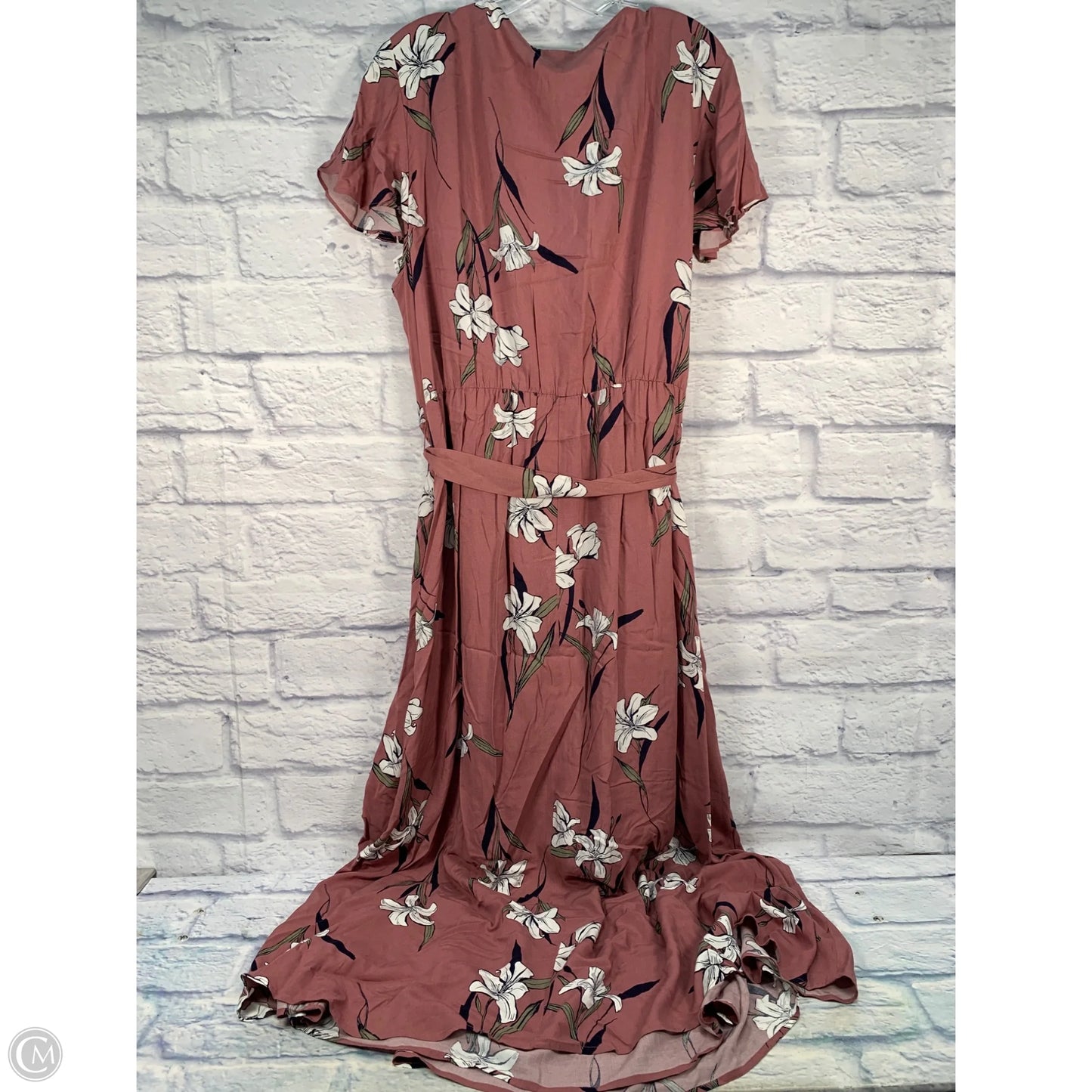 Dress Casual Maxi By Ava & Viv In Pink, Size: 2x