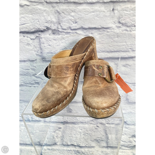 Boots Designer By Frye In Brown, Size: 8.5