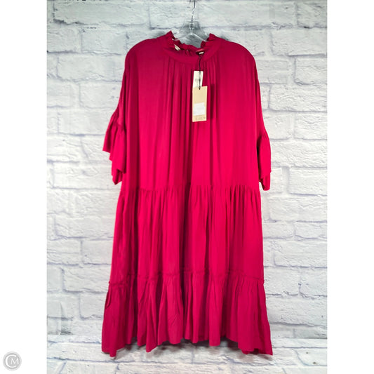 Dress Casual Midi By Scotch & Soda In Pink, Size: L