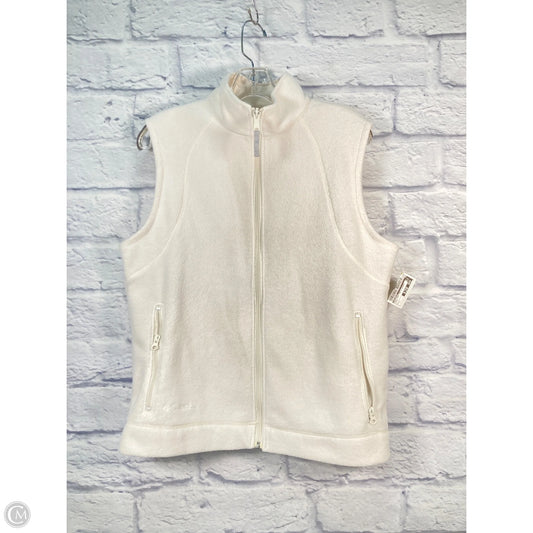 Vest Faux Fur & Sherpa By Columbia In Cream, Size: L